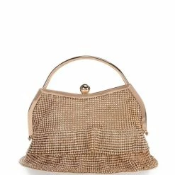 Brand new 🌟 Cezanne Crystal Mesh Ruffle Top Handle Clutch Champagne 🌟 -Cezanne shop unnamed file 11