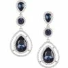 Best deal 🎉 Cezanne Pave Triple Drop Earrings Montana Blue 🥰 -Cezanne shop unnamed file 115