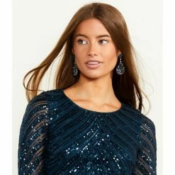 Buy 🌟 Cezanne Cluster Stone Chandelier Earrings Montana Blue ✨ -Cezanne shop unnamed file 120