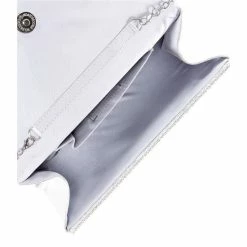 Wholesale 🥰 Cezanne Crystal Mesh Rhinestone Collar Clutch Silver 🌟 -Cezanne shop unnamed file 137