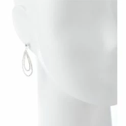 Hot Sale ❤️ Cezanne Layered Loops Drop Earrings Silver 😀 -Cezanne shop unnamed file 147