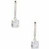 Discount 👏 Cezanne Pave Cushion CZ Drop Earrings Gold 👍 -Cezanne shop unnamed file 231