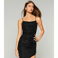 Promo ✨ Cezanne Square Drop Earrings Silver 🥰 -Cezanne shop unnamed file 243