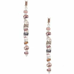 Coupon ✔️ Cezanne Geometric Abstract Linear Earrings Gold 😀