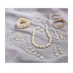 Cheapest 🔔 Cezanne Rhinestone & Faux-Pearl Cluster Stud Earrings Silver/pearl/crystal 🥰 -Cezanne shop unnamed file 264