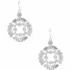 Top 10 ✨ Cezanne Crystal Medallion Drop Earrings Silver 🛒 -Cezanne shop unnamed file 323