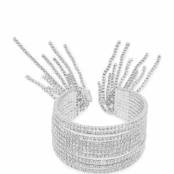 Cheapest 🛒 Cezanne Fringe Cuff Bracelet Silver ✨