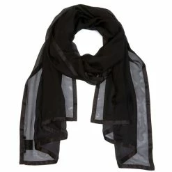 Best Pirce 👍 Cezanne Silk Oblong Scarf Black 🌟