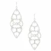 Budget 😉 Cezanne Pearl Leaf Chandelier Earrings Silver 🌟 -Cezanne shop unnamed file 364