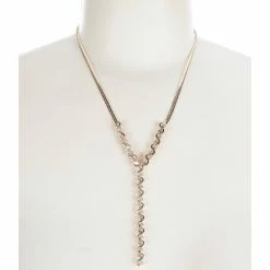 Top 10 😀 Cezanne Gold Swirl Cubic Zirconia Stone Y Necklace ⭐