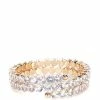 Outlet 🔥 Cezanne Rhinestone Gold Coil Bracelet Gold/crystal ✨ -Cezanne shop unnamed file 389