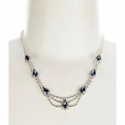 Best deal 💯 Cezanne Floating Tears Statement Necklace Multi 🔔