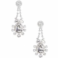 Hot Sale 🛒 Cezanne Perine Drop Earrings Silver/crystal 😉