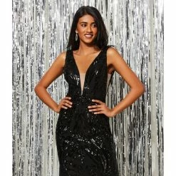 Best Pirce 🎁 Cezanne Pave Metal Double Drop Earrings Silver 🧨 -Cezanne shop unnamed file 439