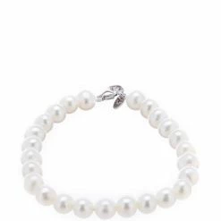 Best deal 💯 Cezanne 7mm Pearl Line Bracelet White 🔔