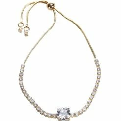 Best reviews of 🌟 Cezanne Rhinestone CZ Adjustable Bracelet Gold 🧨