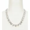 Deals 🔔 Cezanne Cascading Teardrop Statement Necklace Silver/crystal ✨ -Cezanne shop unnamed file 471