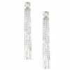Buy 😀 Cezanne Long Fringe Linear Statement Earrings Silver 🛒 -Cezanne shop unnamed file 56