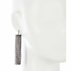 Promo 💯 Cezanne Shadows Fringe Chandelier Earrings Hematite/shadow 💯 -Cezanne shop unnamed file 61