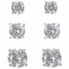 Wholesale 👍 Cezanne Trio Stud Earrings Set Silver 🎁 -Cezanne shop unnamed file 62