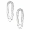Cheapest 🎁 Cezanne Large Loops Chandelier Statement Earrings Silver 🧨 -Cezanne shop unnamed file 83