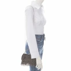 Brand new 🌟 Cezanne Crystal Mesh Ruffle Top Handle Clutch Champagne 🌟 -Cezanne shop unnamed file 9