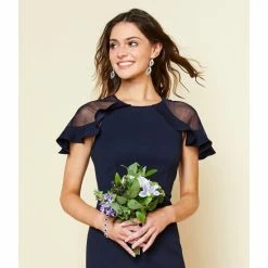 Cheap ⌛ Cezanne Crystal Eyes Chandelier Earrings Montana Blue 🧨 -Cezanne shop unnamed file 92